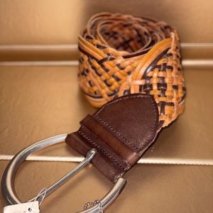 Linea Pelle Collection Braided Belt
